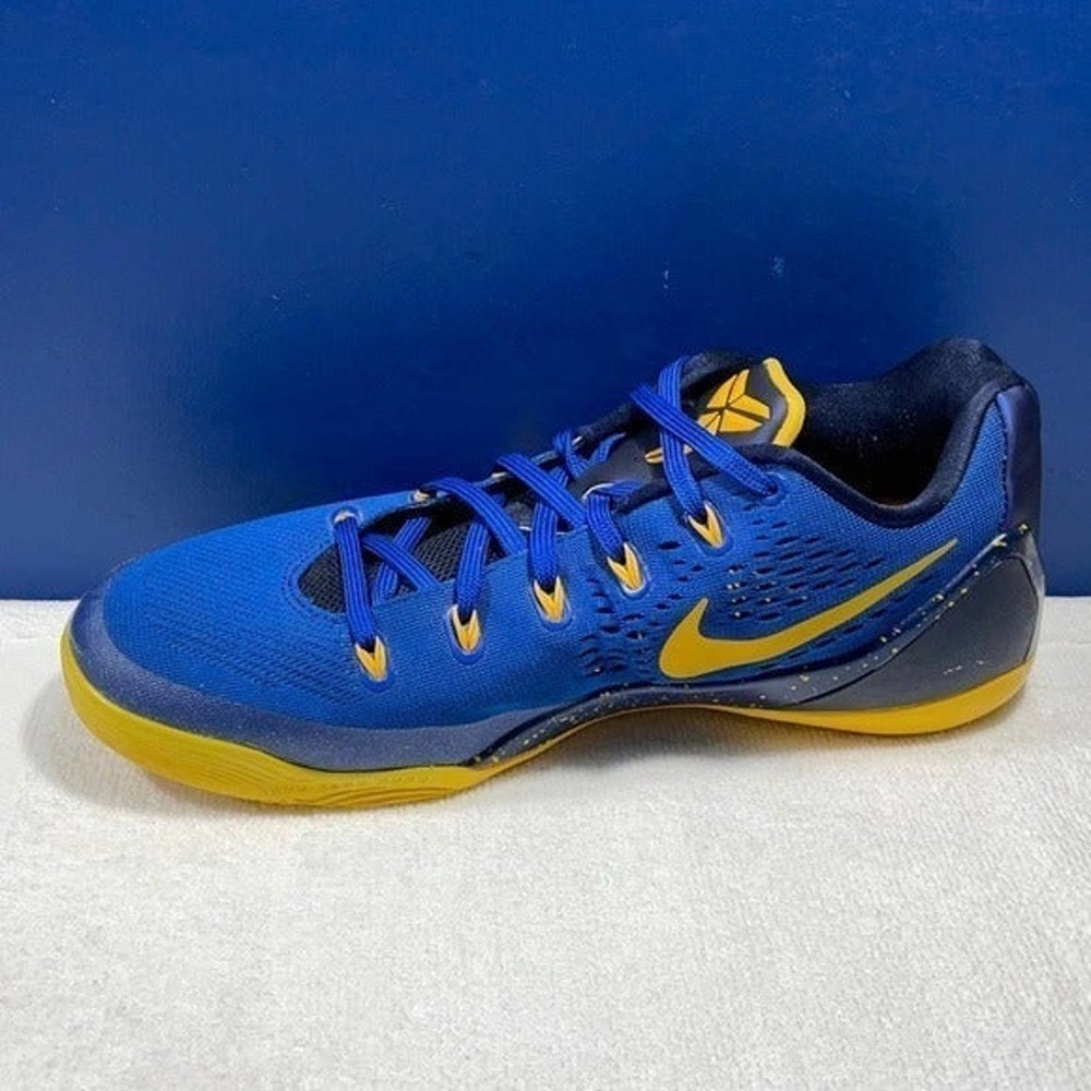 Nike Men’s Kobe 9 “Gym Blue/Gold) Sz 10_6